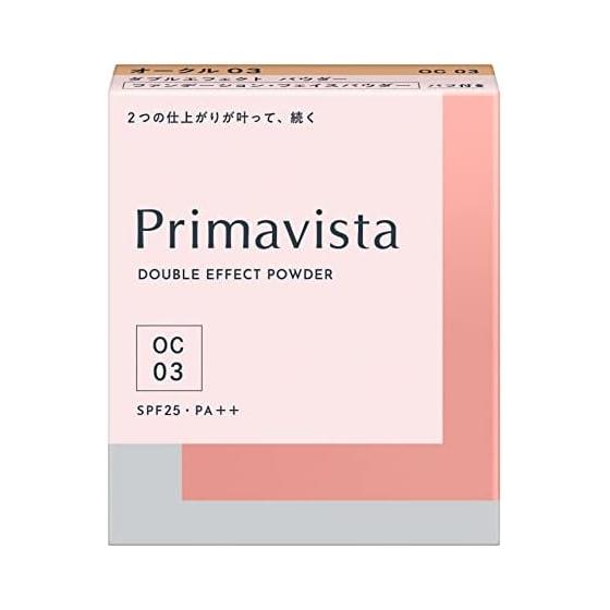 Primavista Double Effect Powder Ocher 03 FPS 25 PA++ Base em Pó 1 peça (x 1)