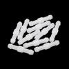 X AUTOHAUX Windshield Washer Hose Connector I Shape Plastic 2-Way Tube Pipe Fitting Splitter Adapter for Car 10pcs White