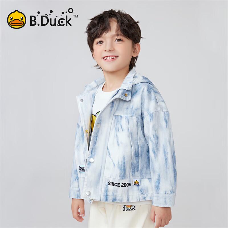 B.Duck Boys  Skateboard Cartoon Hooded Jacket 105