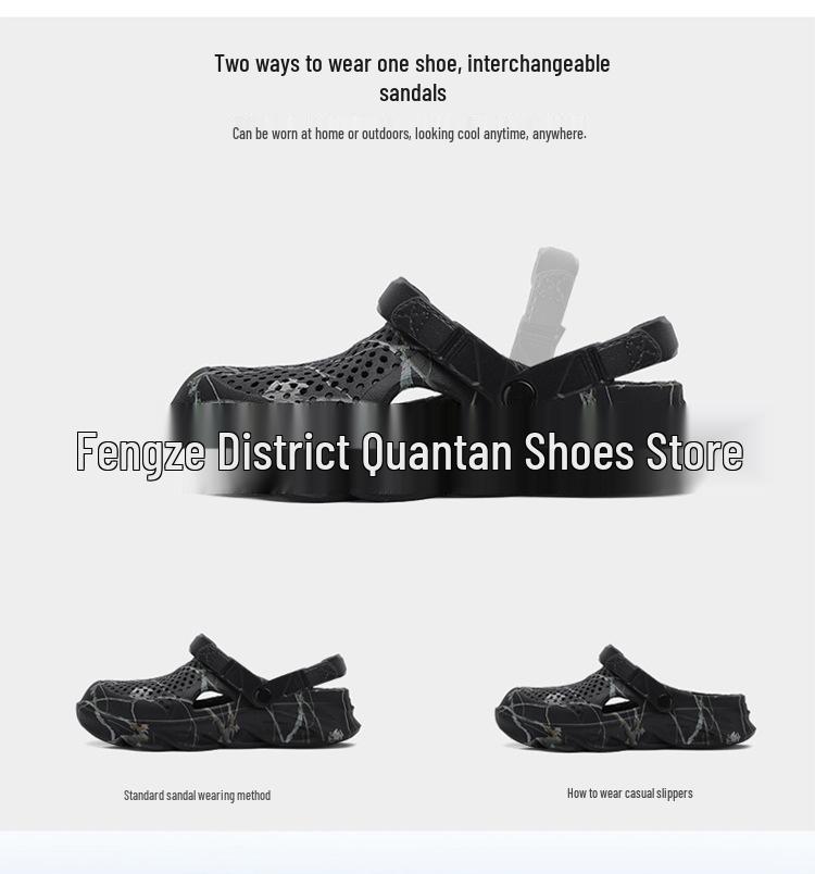 2025 Summer XL Men's Sandals: Sizes 45-48, Extra Wide Flip Flops for Beach