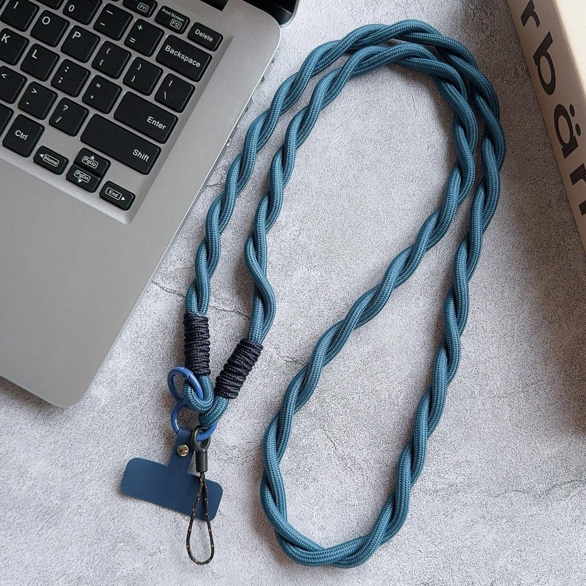 

Trendy 1Pc Girly Phone Lanyard - Long Crossbody Strap Keychain Charm, Anti-Lost/Anti-Theft/Anti-Snatch