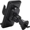 Black Car Phone Mount 15W Fast Charging Vent Clip Phone Mount Universal Car Phone Holder