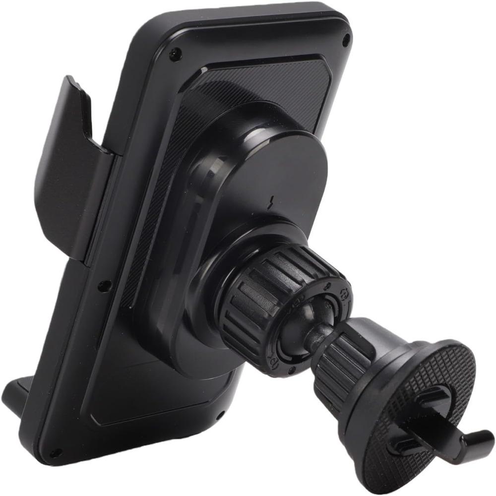 Black Car Phone Mount 15W Fast Charging Vent Clip Phone Mount Universal Car Phone Holder