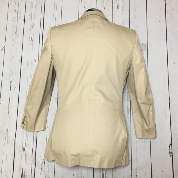Aquascutum Japan 90s Vintage 2 Button Tailored Jacket R46 Men S Light Beige(USED)