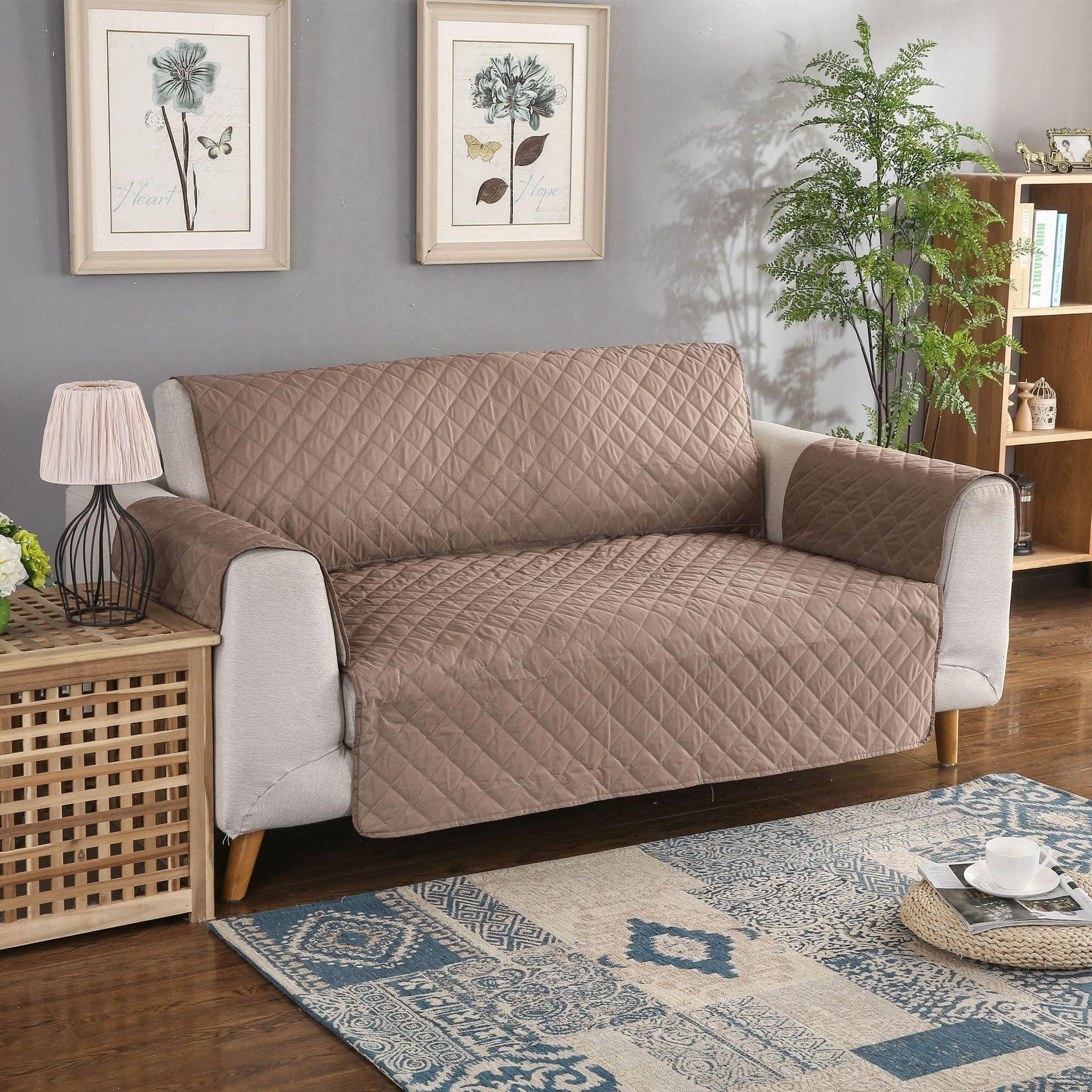 

Waterproof Sofa Cushion 1/2/3/4 Seater Home Decor Dogs Couch Cover Pet Friendly Anti-Slip Furniture Protector Mats Anti dirt Pad 1 Seat 53x190cm