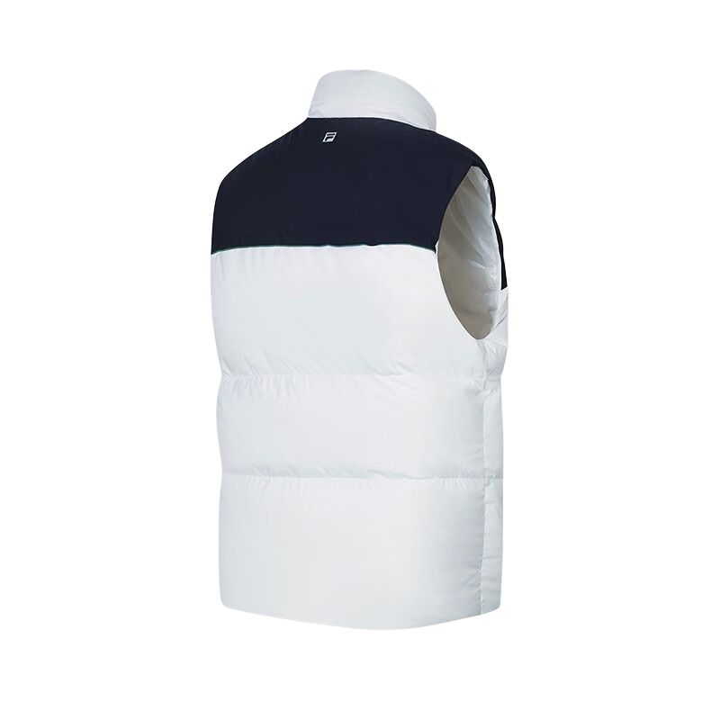 

New FILA Down Vest Men s Jade White A11M343905F-WT XL