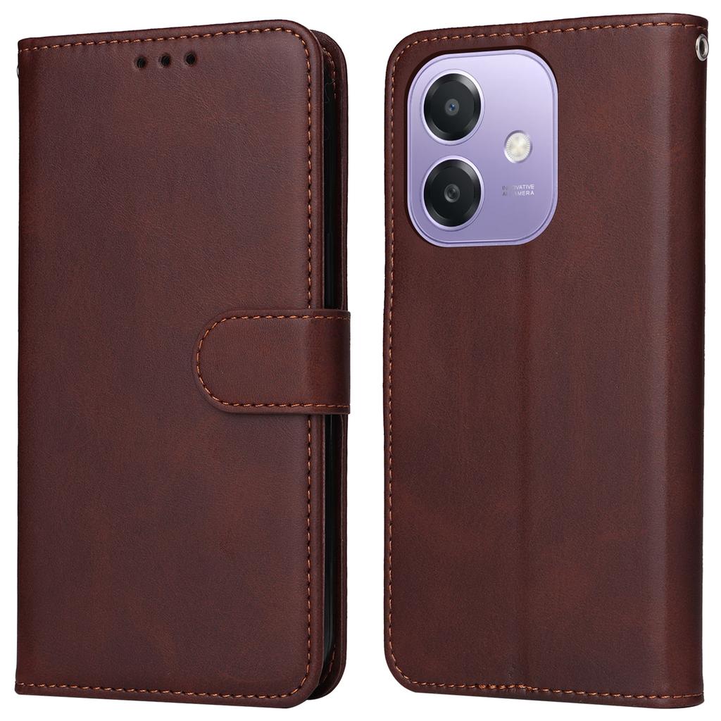 Dla Oppo A5x 5G/A3x 4G/A3x 5G (Indie) Etui Portfel Skóra PU Folio Klapka Pokrowiec na Telefon