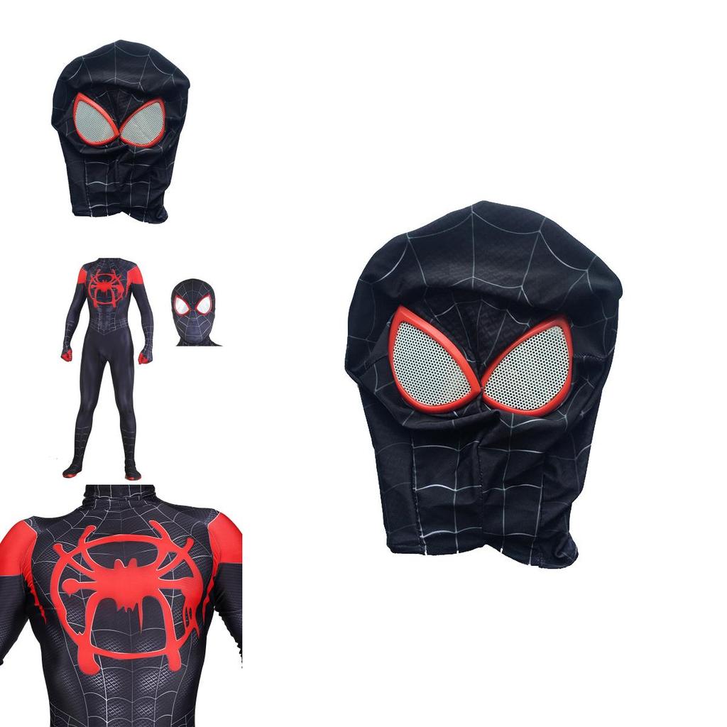 Spider Into The Spider-verse Lycra Spandex Kids Adult Costume With Exquisite Detail