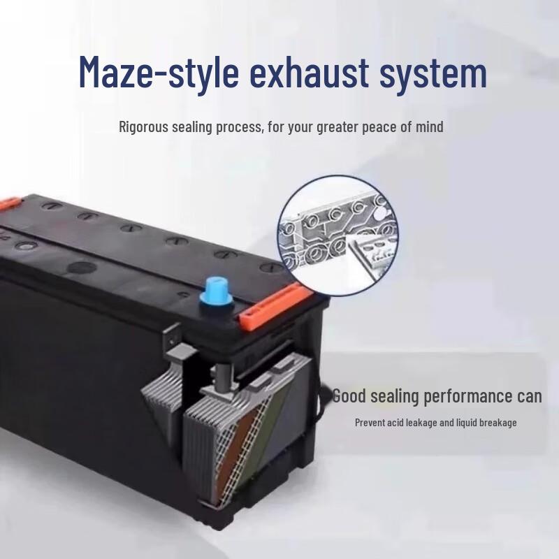 Lixian 12V 120A Agricultural Vehicle Battery CN Plug (adapter Included)