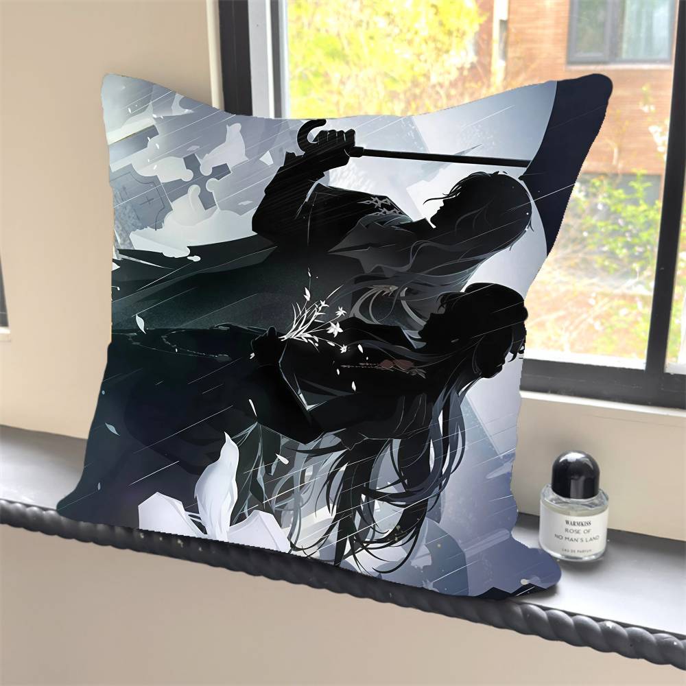 

1PC Love And Deepspace Pillow Case Square Bedroom Sofa Leisure Comfort Cushion Car Home Decoration Pillowcase 40x40 12x12Inch