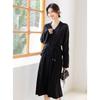 Mocana Women's Long Sleeve Knitted Cardigan & Dress Set