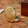 Tourism Hiking Portable Compass Vintage Bronze Compass Outdoor Navigation Pocket Watch Compass