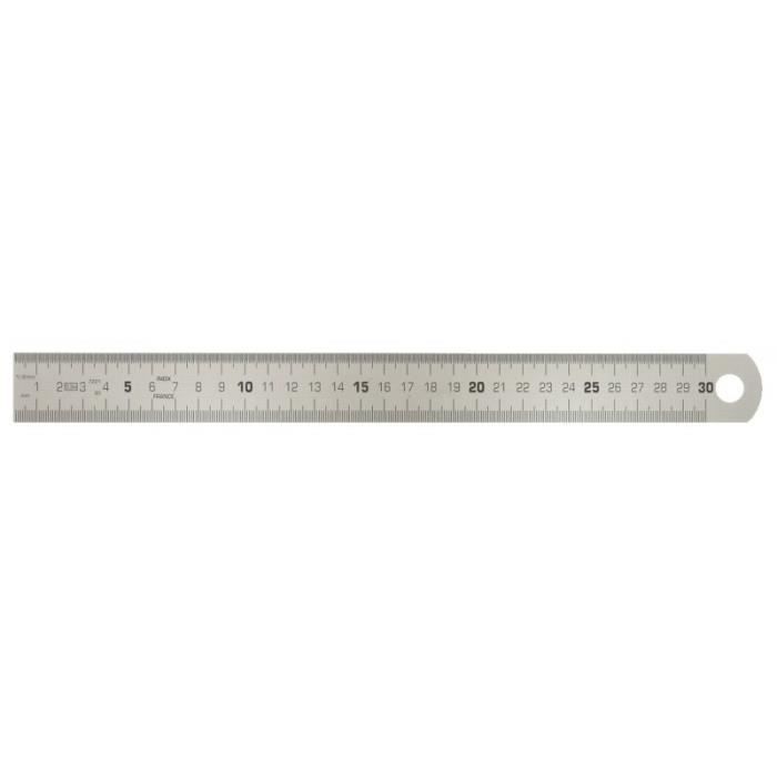 Réglet semi-rigide KS TOOLS - 1000 mm - Inox