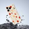 For iPhone 17 Pro Max Case Christmas Big Candy Pattern Printing Straight Edge TPU Phone Back Cover