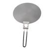 Ht Conduction Plate Aluminum Alloy Stove Top Ht Diffuser Reducer Flame Guard Simmer Plate with Detachable Handle for Kitchen