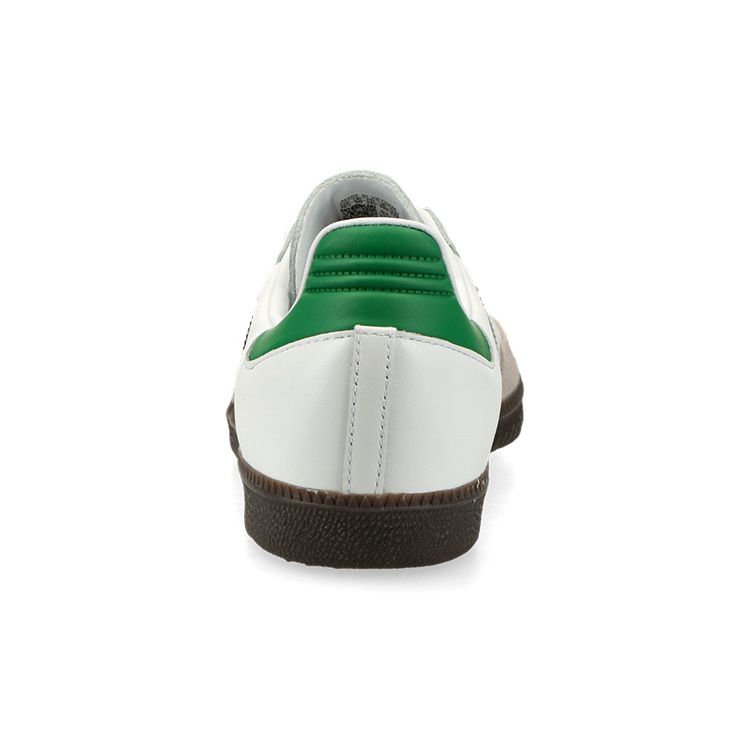 adidas Samba OG Біло-зелені кросівки унісекс Cloud-White Supplier-Colour IG1024
