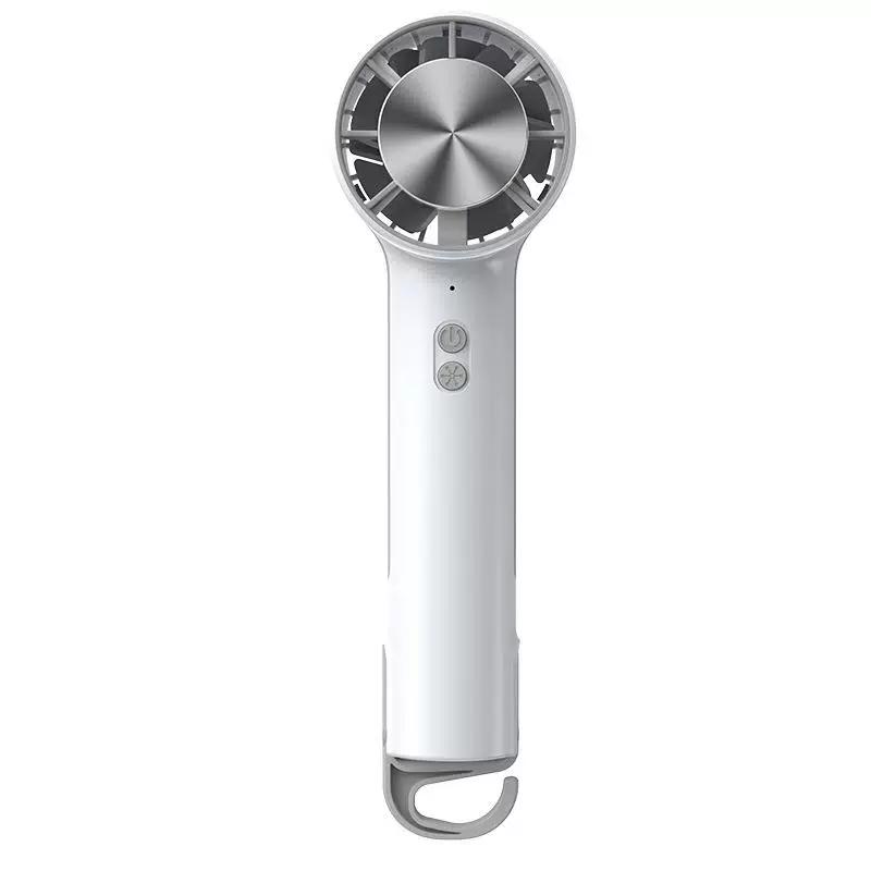 2024 New Model Cold Compress Fan with Semiconductor Cooling, Portable Mini Fan with Carabiner for Outdoor Use