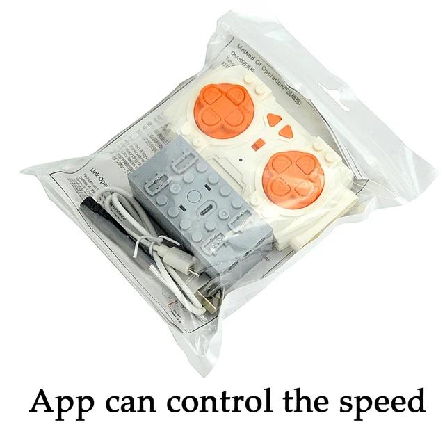 Technical Motor Parts Building Block Compatible Technical Mechanical Group MOC PF Power Function Upgrade XL-M-Servo Motor Leduo