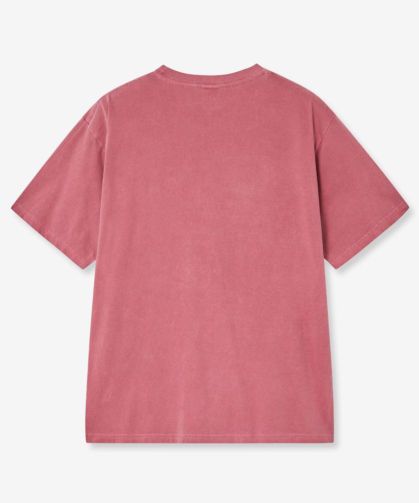 VTWO Charlie Brown Pigment T-Shirt (Red)