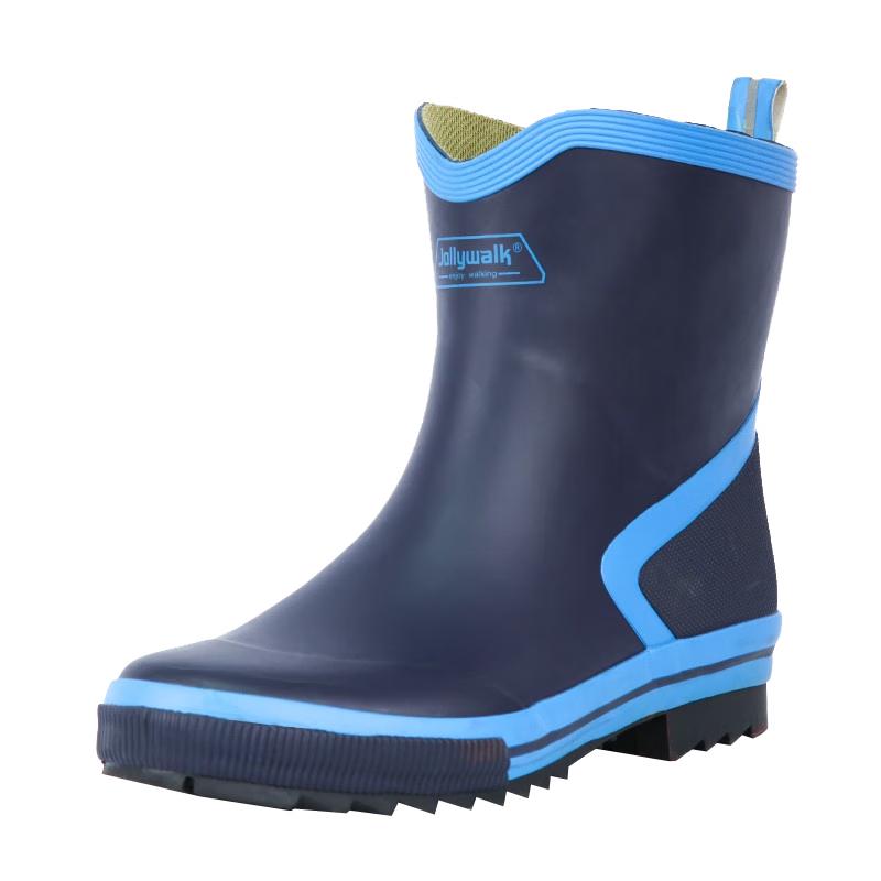 Jolly Walk JW320 Men s Low-Cut Rubber Rain Boots 42