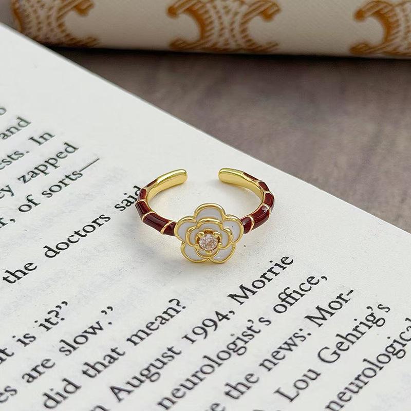 Δαχτυλίδι Στυλό Ζιρ***** με Κόκκινη Σταγόνα Λαδιού Άγκυρας Πρωτοχρονιάς Τυχερό Ρετρό Ελαφριά Πολυτέλεια Νότα Νίκης Δαχτυλίδι Δείκτη Γυναικείο