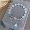 Fashionable Imitation Opal Bracelet with Simple Pendant Bracelet Suitable for Giving Jewelry Gifts To Ladies and Friends