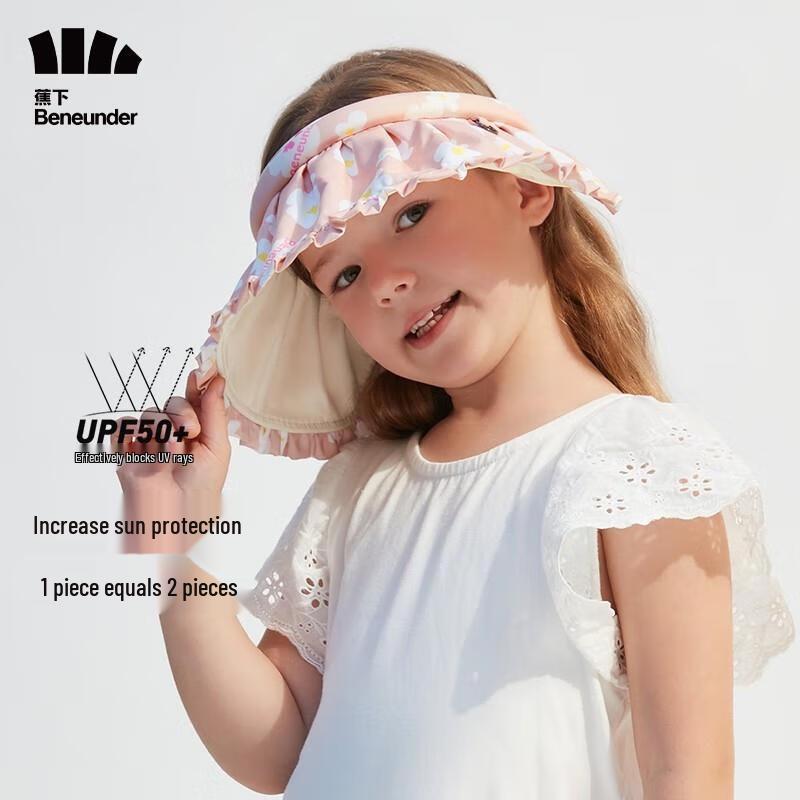 Beneath the Banana Kids  UV Protection Shell Sun Hat