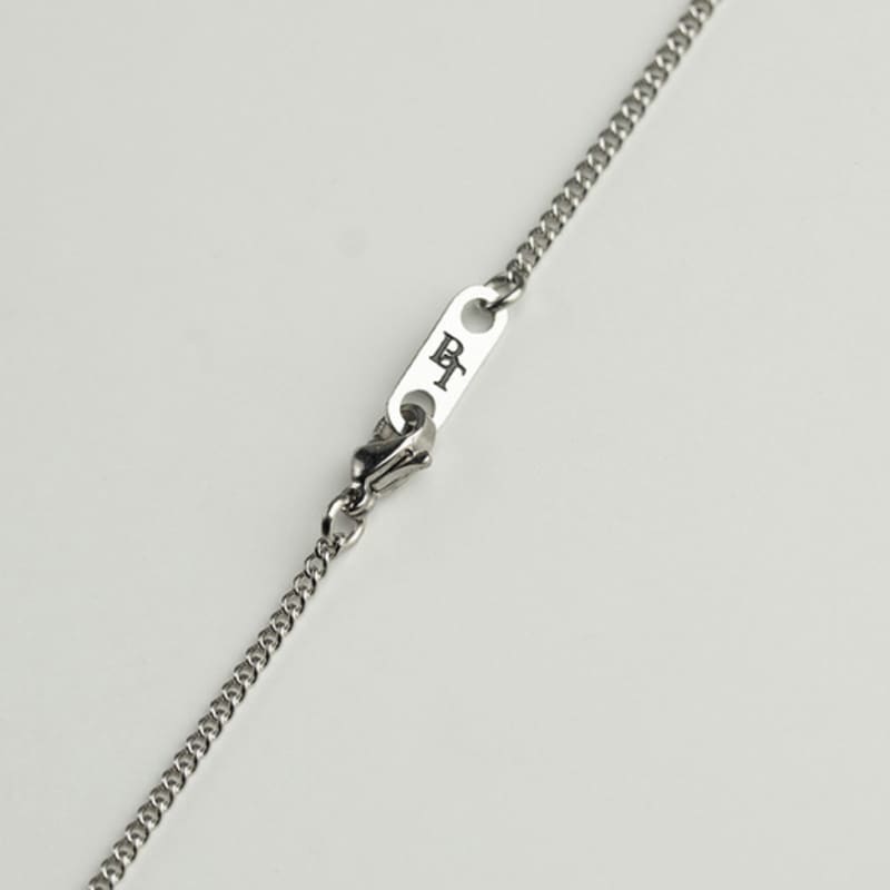 BICYCLE TROPHY S.S chain necklace 20 (short pendant / all surgical steel)