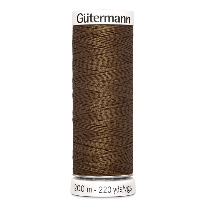 All-textile Thread - GUTERMANN - 748277-289 - 200m - 1 Spool - Brown