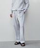 Jeilium Cotton Summer Essential Drawstring Pants Melange Grey
