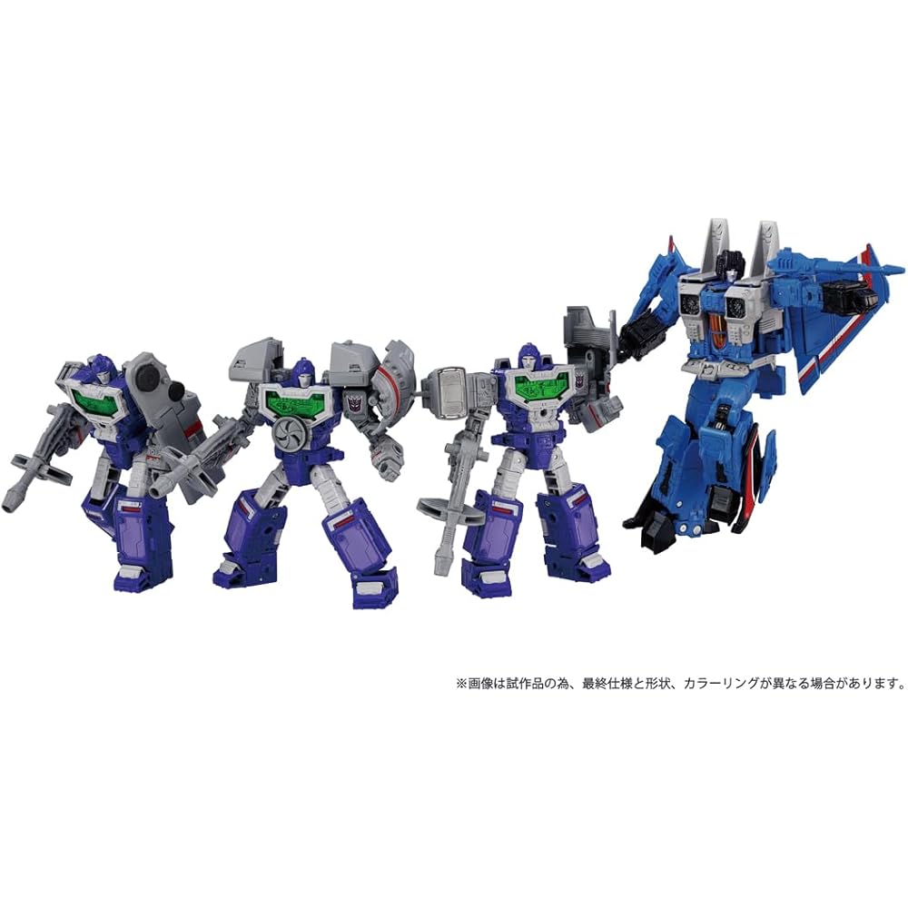 Takara Tomy T-Spark Transformer Dramatic Capture Series Decepticons Part 1 Action Figure