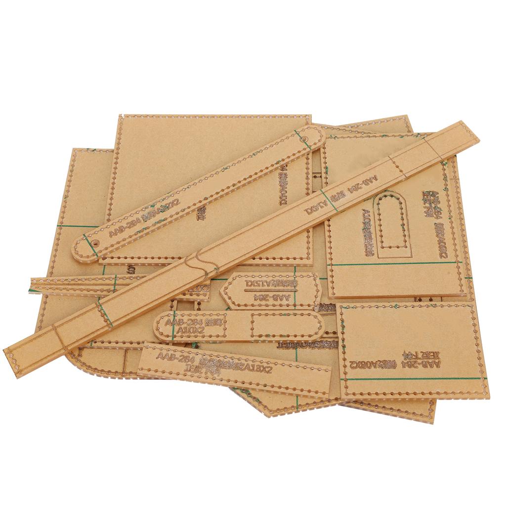Transparent Acrylic Template Leather Craft Pattern DIY Mold for Handbag Single‑Shoulder Bag