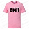 Dad Guns T-Shirt for Men Short Sleeve Tes Father's Day Gift Gun Lover Graphic Tops Harajuku Streetwear Oversized Male Clothing
