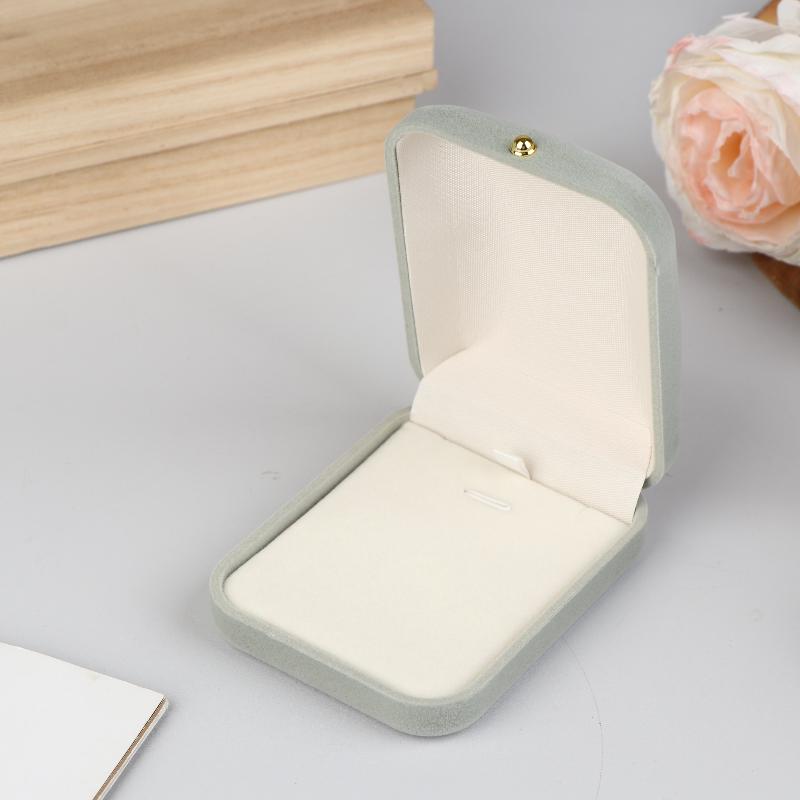 Velvet Jewelry Box Rings Necklaces Earrings Pendants Storage Box For Women Jewelry Packaging