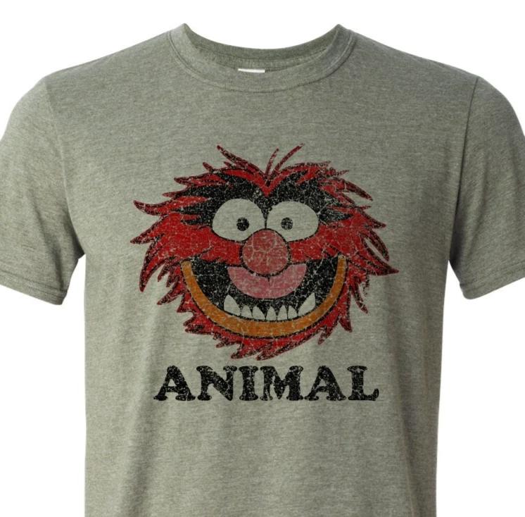 Animal - Puppet - Muppet - Rock Star - 80 s - Generation X - Unisex T-Shirt M