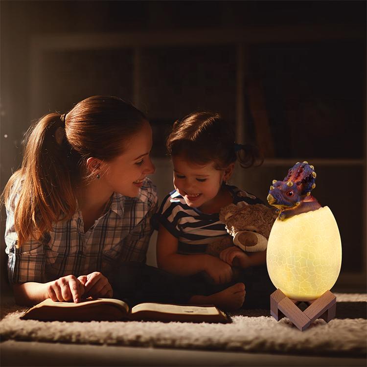 Rechargeable Touch Dinosaur USB Charging Trestle Dinosaur Illumination Night