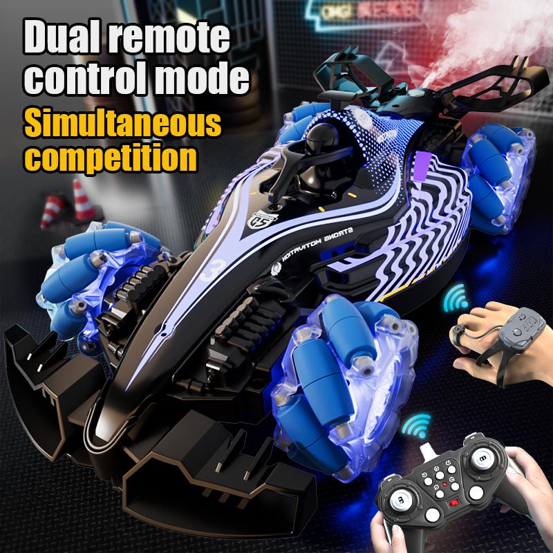 RidzoRi Spezial-Drift-Remote-Controlled Spielzeugauto, einmaliges Sprühen für coole Rennwagen, Festtagsgeschenk
