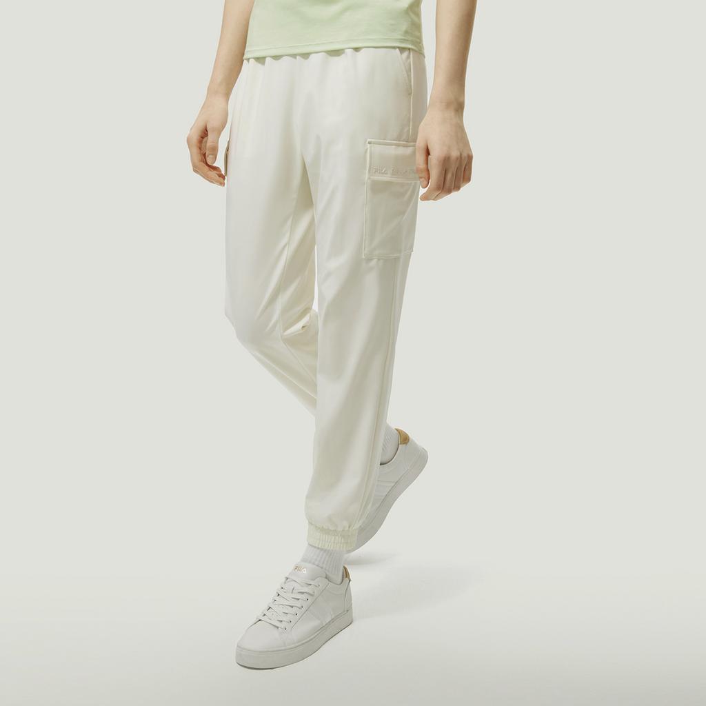 New FILA Casual Pants Women's Standard White F11W317801F-WT