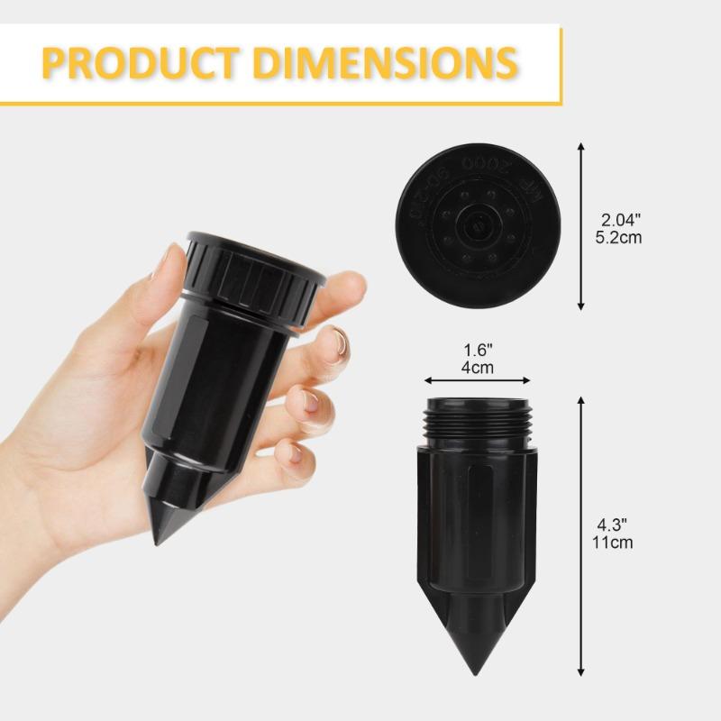 Hide A Key Cash Hidden Box Sprinkler Head Money Safe Outdoor Garden Yard Hiding Vault Case Waterproof Corrosion Impact Resistant