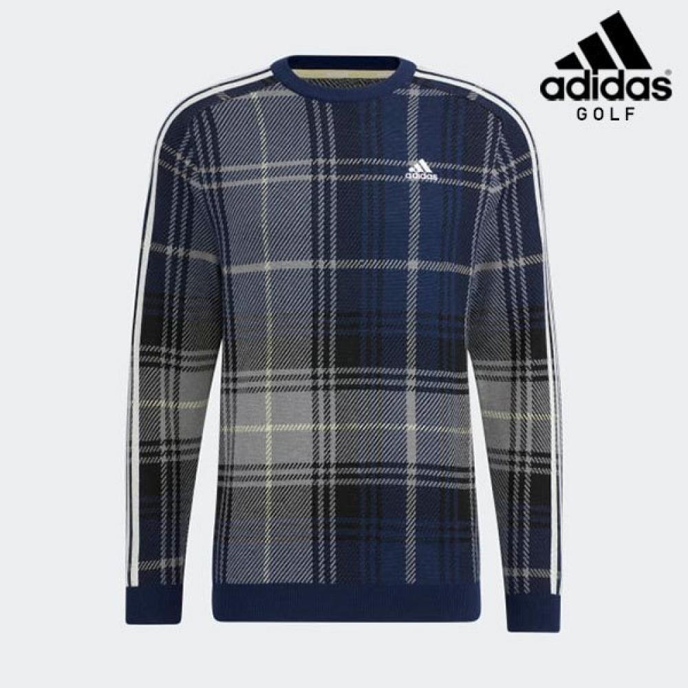 

Adidas Гольф мужской свитер с длинным рукавом и графическим принтом navy/AXL