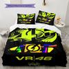 Rossi Oath Bedding Quilt Set Quilt Cover Pillowcase Home Decoration Birthday Gift (1 * Duvet Cover + 2 * Pillowcase, Without Core)