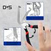 1 Pair Electrical Disconnect Pliers with Ergonomic Non-Slip Handle Fuel Line Petrol Clip Pipe Pliers Electrical Connector Pliers