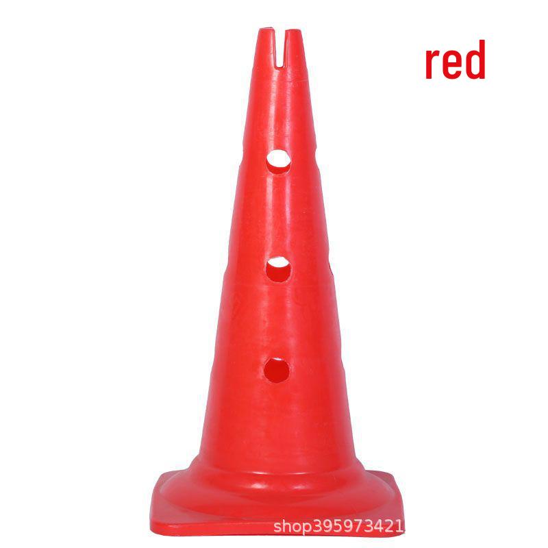 Football Agility Cone with Speaker: Logo Bucket Obstacle Marker for Training and Drills