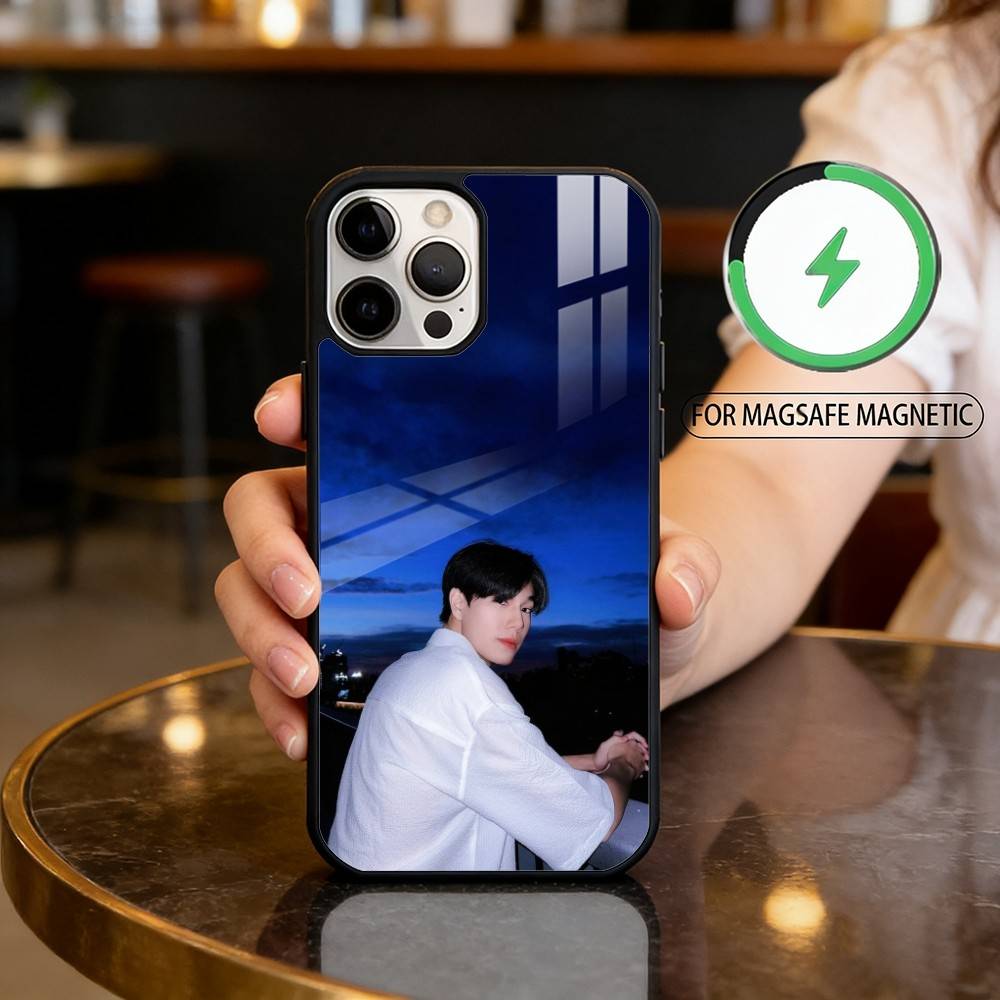 Phuwin Tangsakyuen Phone Case For iPhone17,16,15,14,13,12,11 Plus,Pro Max Magnetic For Magsafe Wireless Charging