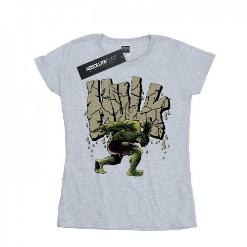 Marvel Womens/Ladies Hulk Rock Cotton T-Shirt