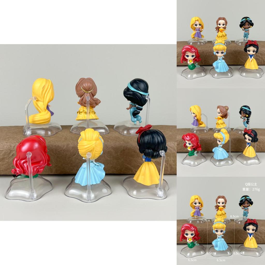 Schneewittchen Meerjungfrau Aschenputtel Prinzessin Charakter PVC Figur Serie Mit Blind Box Verpackung Für Fans Und Sammler