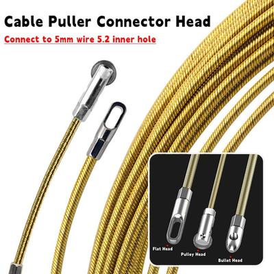 Electrician Tools Automatic Thread Guide Connect To 5mm Wire Fast Cable Puller Auxiliary Tools