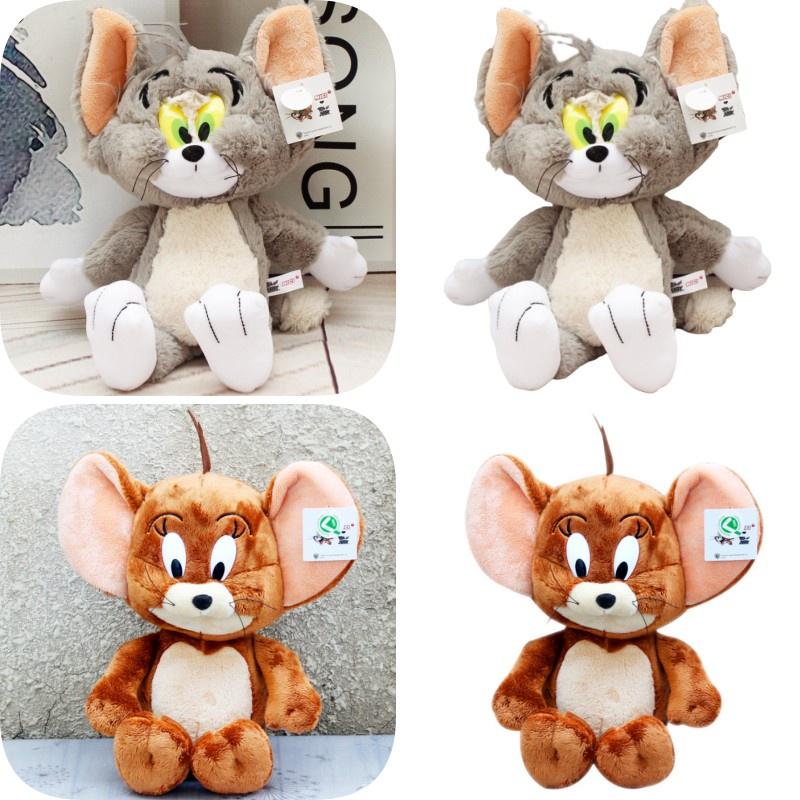 Jerry Plush Toy Cat Mouse Tom Cat Doll Stuffed Animal Children's Gift Rat Year Mascot