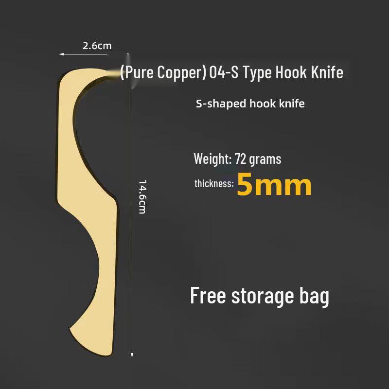 Jingbang Brass Fascia Massage Tool