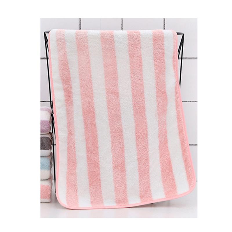 35x75cm Coral Velvet Polyester Brokátový ručník Měkký savý Pohodlný dárek Bytový textil Koupelnové potřeby